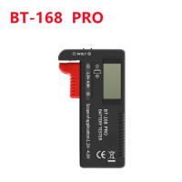 Цифровой тестер для аккумулятора BT-168 Pro, ЖК-дисплей C D N AA AAA 9V 1,5 V, емкость аккумулятора