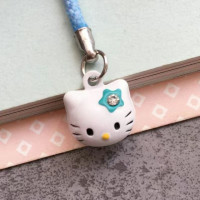 Hellow Kitty Sanrio Плюшевые Милые Мультяшные милые мини-колокольчики из искусственного аниме плюшевые игрушки для девочек подарок на день рождения