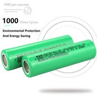 JOUYM 13mΩ 3,7 V 18650 2500mAh перезаряжаемая батарея разряда 25A VTC5 Аккумуляторы для электрических велосипедов для отвертки с высоким током