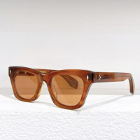 Солнцезащитные очки в винтажном стиле uv400 для мужчин и женщин, дизайнерские прямоугольные солнечные, кошачий глаз, с ацетатной оправой, 2023