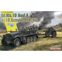 Планшет DRAGON 6939 Sd.Kfz/10, австралийский, с 10,5 см, модель leh18/40