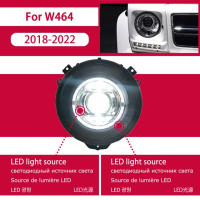 Автомобильные фары для W463 G Class 2007-2017 W464 2018-2021 светодиодный Автомобильная фара в сборе G350 G500 G63 LHD RHD сигнальные лампы аксессуары
