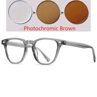 Винтажные квадратные очки по рецепту для близорукости с оправой с заклепками и защитой от голубого спектра, студенческие очки от близорукости, люнетты от 0-0,5-0,75 до-6,0