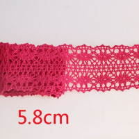 Хлопковая кружевная ткань 2 ярда, основовязанная ткань для отделки ткани или сумок, шнурки для скрапбукинга «сделай сам»