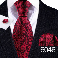 Дизайнерский шелковый галстук для мужчин, золотой, серебряный, Пейсли, галстук, карманный, квадратные запонки, набор, свадебный подарок, элегантный корбатас, Барри · Ван 6235