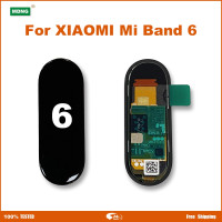 Оригинальный ЖК-дисплей AMOLED для Xiaomi Mi Band 6, замена сенсорного дигитайзера