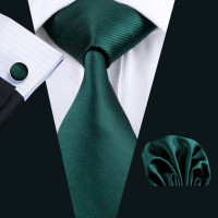 Модный женский комплект из галстука и галстука, 8,5 см, шелковые жаккардовые галстуки, Свадебный деловой платок и запонки, галстук, стиль Барри. Ван
