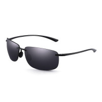 Ультралегкие солнцезащитные очки TR90, модные мужские солнцезащитные очки без оправы