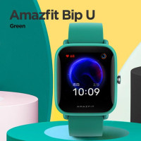 Смарт-часы Amazfit Bip U водонепроницаемые (5 атм) с цветным дисплеем