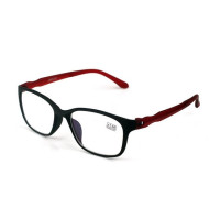 Очки для чтения с защитой от синего света, мужские прямоугольные очки для дальнозоркости TR90, компьютерные очки от усталости глаз от + 1,0 до + 3,0