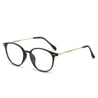 Очки для чтения в ретро-стиле с защитой от синего света, в круглой металлической оправе, для мужчин и женщин, модные винтажные очки HD для защиты глаз при пресбиопии