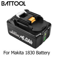 3,0/5,5/6,0/9AH Аккумулятор для Makita 18v BL1830 перезаряжаемая батарея для электроинструмента BL1860B BL186018650 Li-Ion со светодиодной подсветкой