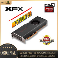 Видеокарты XFX RX5700XT 8 Гб Founder AMD 7nm 256bit PCIE4.0X16, б/у