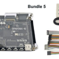 Макетная плата FPGA Xilinx Spartan-6 XC6SLX9-2FTG256 Card с 256Mb SDRAM SD Card Camera VGA и AD/DA LCD TFT