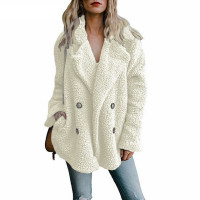 Плюшевое пальто, женские зимние куртки, пушистое пальто, женская теплая зимняя одежда из искусственного флиса, манто для женщин