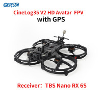 GEPRC CineLog35 V2 HD Аватар 6S FPV Дрон OSD AT7456E чип VTX Аватар V2 2150KV модуль RC FPV Квадрокоптер беспилотный Дрон