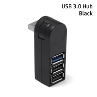 Универсальный мини-концентратор USB 3,0, 3 порта, высокая скорость передачи данных, адаптер, расширитель USB для ПК, ноутбука, MacBook Pro