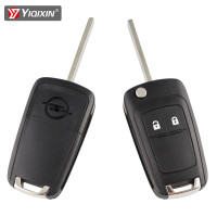 YIQIXIN 2 кнопки подходят для Buick OPEL VAUXHALL Zafira Astra Insignia Holden дистанционный Автомобильный ключ оболочка Чехол Флип HU100 лезвие