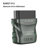 OBD2 сканер Bluetooth 4,0 ELM327 V1.5 OBD 2 Автомобильный диагностический инструмент для IOS Android ПК ELM 327 сканер OBDII считыватель