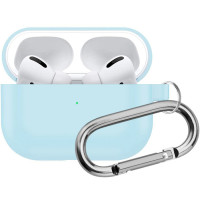 Чехол для Apple AirPods Pro силиконовый InnoZone Hang Case - Небесно-синий (APP-20C-MK-02)