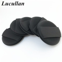 Lucullan Design High Density Foam Sponge Auto Detailing Applicator Pad Waxing and Polishing Tools With Band As Pocket