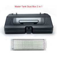 2 in 1 Water Tank Dust Bin Box For Xiaomi Mijia Mop Pro STYTJ02YM MVXVC01-JG VIOMI V2 Pro Robot Vacuum Cleaner Parts Accessories