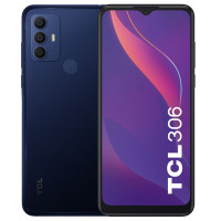 Смартфон TCL 306 3/32 ГБ, синий