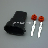 shhworldsea 2sets 2pin waterproof 9006  H11 9005 HB3 HB4 Headlight Fog Light  Connector  Plug Cable Socket Connector Repair Kit