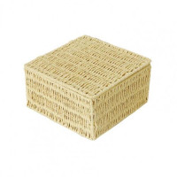 Storage Box Durable Handmade Sturdy Rattan Storage Basket for Home Organization  Home Storage