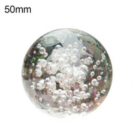 Crystal Ball Transparent Bubbles Sphere Faux Crystal Glass Ball Home Office Ornament Decor Crystal Ball Decoration Crafts 2021