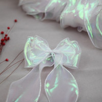 Organza Lace Ribbon For Bow Diy Crafts Supplies 6cm Wide Wavy Sewing Fabric Baking Gift Wrapping Handbag Decorative Trim 5yards