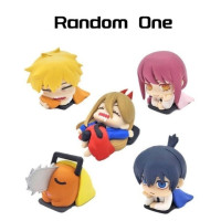 Chainsaw Man Power Anime Figure Sleeping Denji Aki Decoration Kawaii Action Figures Figurine Collection Toy Children's Day Gifts