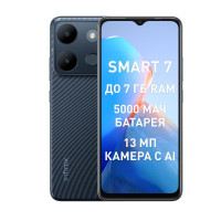 Смартфон Infinix Smart 7 3/64 ГБ, черный