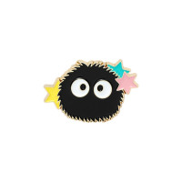 Japanese Anime Enamel Pin Collection Calcifer Spirit World Badge Brooch Lapel Collar Pins ackpack Hat Jewelry Accessories