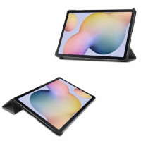 Чехол-книжка Чехол-обложка для Samsung Galaxy Tab S4 10.5 SM-T830/T835 тонкий умный кожаный на пластиковой основе с трансформацией в подставку черный