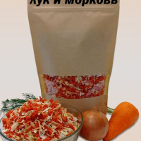 Сушеная смесь моркови и лука, 300 гр.