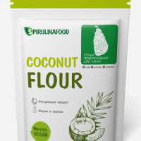 Мука кокосовая без глютена Spirulinafood, 500 гр