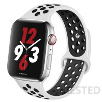 Silicone Strap For Apple Watch band 49mm 44mm 45mm 41mm 40mm 42mm 38mm 49 mm correa Bracelet iWatch series Ultra 7 3 4 5 6 se 8