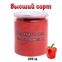 Паприка красная сладкая молотая. Универсальная специя 200 гр