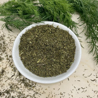 Укроп сушеный - 250 г / Приправа к первым и вторым блюдам, гарнирам