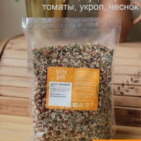 Овощная смесь с зеленью 500 г, сушеные овощи, приправа универсальная для супа