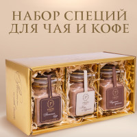 Подарочный набор специй Peroni для кофе и чая "Cold", 3*50г