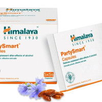 Экстракт растений ПатиСмарт (PartySmart) средство от похмелья и головной боли, антиполицай, антипохмелин, 5 капсул