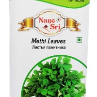 Листья пажитника (Шамбала, Methi Leaves) Nano Sri, 75 г