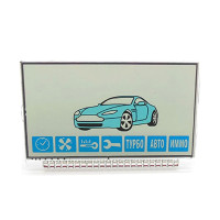 Russian version A91 Lcd display for starline A91 Lcd two Way Car auto alarm twage starline A91