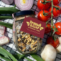 Специи и приправы для рыбы с солью, перецем, лимонной цедрой, 140 г, 170 мл.