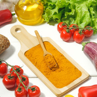 Куркума молотая 1 кг, Настоящая Оранжевая Приправа, Тертый Корень Куркумы (порошок), Универсальная Специя