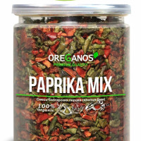 Паприка хлопья Смесь болгарских перцев Микс 150гр