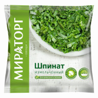 Шпинат Мираторг, замороженный, 400 г