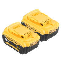 For Dewalt DCB200 20V 6000mAh Replacement Battery Compatible with For Dewalt 20V 18 v and 20 Vot Tools For Dewalt